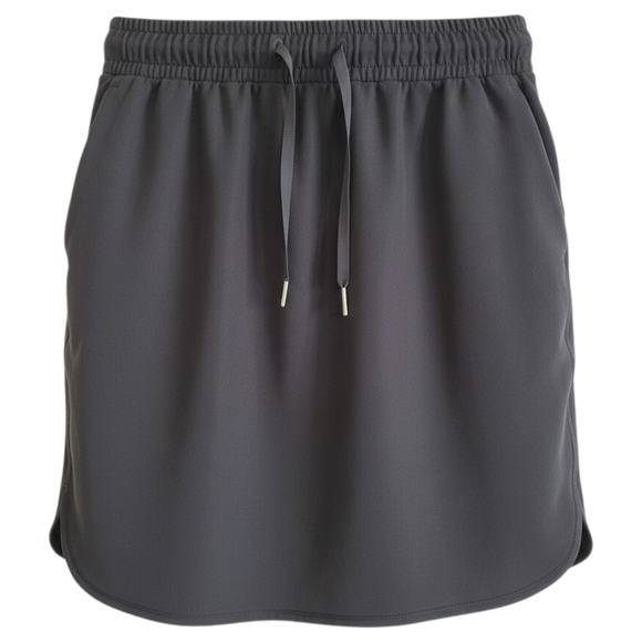 lululemon athletica Dresses & Skirts - Lululemon Black Stretch Waist Skirt – Size 12 – Pockets